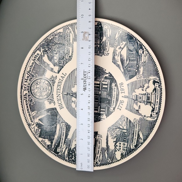 Kettlesprings Kilns Saugus Historical Society Bicentennial Collector's Plate - Picture 6 of 6